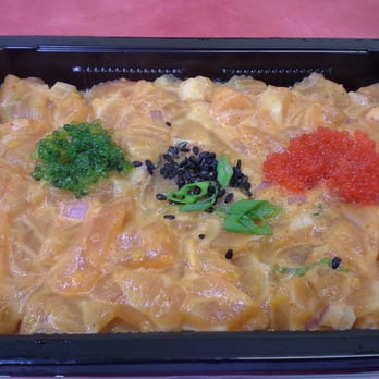 Basa Seafood Express - Spicy salmon poke: $7!! - Seafood Near Me - San Francisco, California