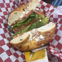 Bagel with Smoked Salmon Cream Cheese