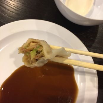 Famous Food Restaurant - Pork and Napa cabbage dumpling. Decent filling ratio - Chinese Near Me - Sunnyvale, California