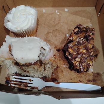 Citizens Coffee & Wine Cafe - A cinnamon roll, cupcake and brownie - Coffee & Tea Near Me - Hempstead, Texas Citizens Coffee & Wine Cafe - A cinnamon roll, cupcake and brownie - Coffee & Tea Near Me - Hempstead, Texas