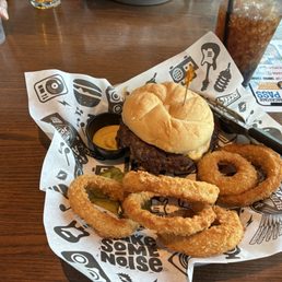 Big Fatty and Onion rings Big Fatty and Onion rings