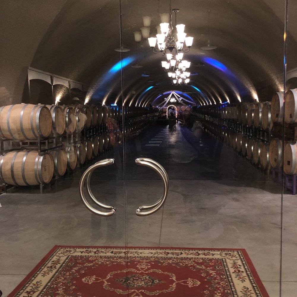 Oak Mountain Winery - The barrel room inside the cave - Wineries Near Me - Temecula, California Oak Mountain Winery - The barrel room inside the cave - Wineries Near Me - Temecula, California