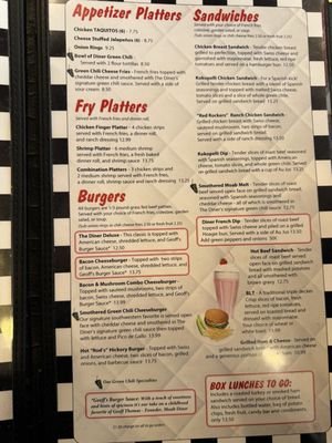 Menu photo 5 Moab Diner Moab, UT