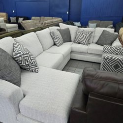 Large stone color sectional