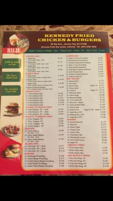 Menu photo 7 Kennedy Fried Chicken Jersey City, NJ