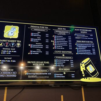 Rabbit Rabbit Tea - Menu - Bubble Tea Near Me - Seattle, Washington Rabbit Rabbit Tea - Menu - Bubble Tea Near Me - Seattle, Washington