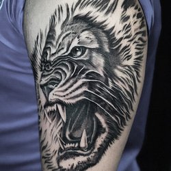 Tattoo'd Tearz - Lion by Tony