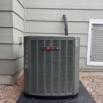 VO Heating and Cooling - New Trane AC installed with proper pad and setup to deliver efficient, consistent cooling and long-term reliability. - Heating & Air Conditioning/HVAC Near Me - Thornton, Colorado VO Heating and Cooling - New Trane AC installed with proper pad and setup to deliver efficient, consistent cooling and long-term reliability. - Heating & Air Conditioning/HVAC Near Me - Thornton, Colorado