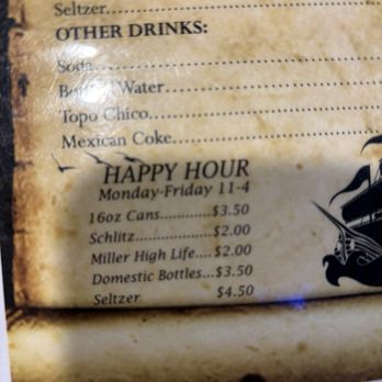 The Gaff - Happy hour - Pizza Near Me - Port Aransas, Texas