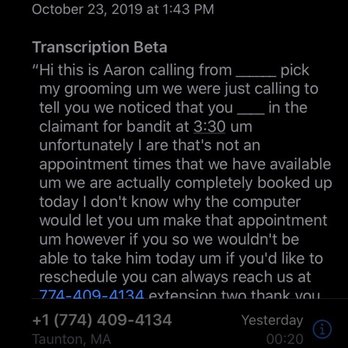 PetSmart - Voicemail - Pet Training Near Me - Raynham, Massachusetts