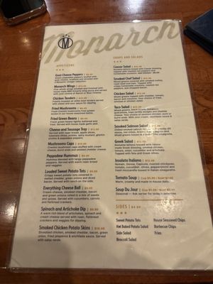 Menu photo 2 The Monarch Wichita, KS Menu photo 2 The Monarch Wichita, KS