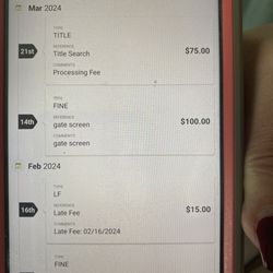 Canyon Gate - Petty fines fees and a title search against my home. Proof of a company who is in it for the money not the community.