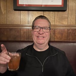 Scottie and an old fashion.... Big surprise Scottie and an old fashion.... Big surprise