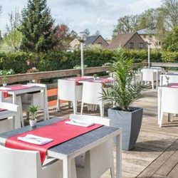 Le Grand Chelem - La terrasse du restaurant Le Grand Chelem
