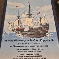 Mayflower Seafood and Chicken - Mayflower menu