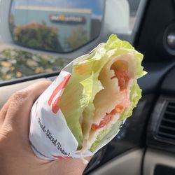 Jimmy John's - Unwiched Turkey Tom is like a wrap! Nice and light!!