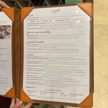 The Granary - Dinner menu - Filipino Near Me - Iloilo City, ILI