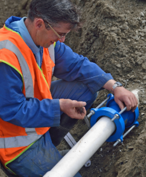 Slide of Action Sewer & Septic