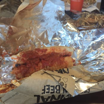 Buona - Meatball sub halfway demolished. Messy but delicious. - Sandwiches Near Me - Glendale Heights, Illinois