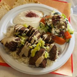 Gyro Hut - Falafel Plate
