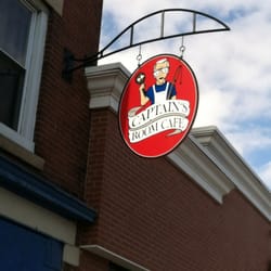 Captains Room Cafe - New logo new sign!