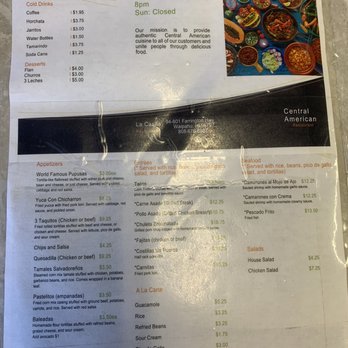 La Casita - More menu - Salvadoran Near Me - Waipahu, Hawaii