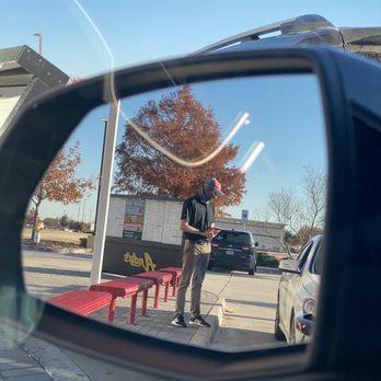 Andy's Frozen Custard - taking orders on their mobile device - Ice Cream & Frozen Yogurt Near Me - Frisco, Texas Andy's Frozen Custard - taking orders on their mobile device - Ice Cream & Frozen Yogurt Near Me - Frisco, Texas