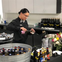 Alyssa at a Corporate Event.