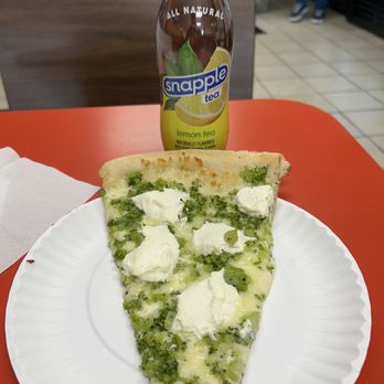 Lovey's Pizza & Grill - White Broccoli! - Pizza Near Me - Morris Plains, New Jersey