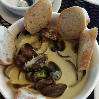 Roger's Riverview Bistro - The clams in basil leek cream, not bad but not super good either - New American Near Me - Snohomish, Washington Roger's Riverview Bistro - The clams in basil leek cream, not bad but not super good either - New American Near Me - Snohomish, Washington