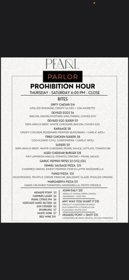 Menu photo 1 Pearl Mystic, CT