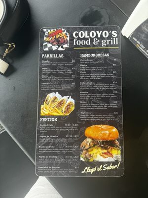 Menu photo 1 Coloyos Food And Grill Miami, FL Menu photo 1 Coloyos Food And Grill Miami, FL