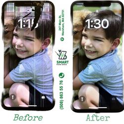 From cracked screen to crystal clear! Our phone repair service works wonders! All our screen repairs comes with warranty! 508 863 55 76