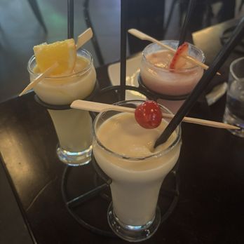 Flights - Frozen Pina Colada Flight - New American Near Me - Las Vegas, Nevada