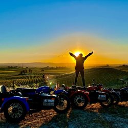 Sidecar Tours - Just another day at the office in beautiful Paso Robles, Ca.