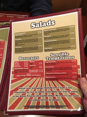Menu photo 4 Molly Brown's Cafe Cuyahoga Falls, OH