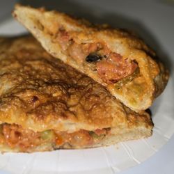 Costco Wholesale - Inside the new food court item - combo calzone- $6.99