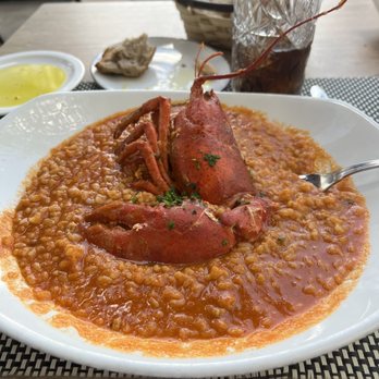 Pimiento Verde - Lobster with risotto - Basque Near Me - Madrid, M