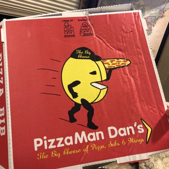 PizzaMan Dan's - PizzaMan Dan's pizza box! - Pizza Near Me - Ventura, California