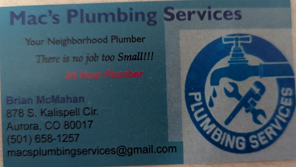 Slide of Mac's Plumbing Services