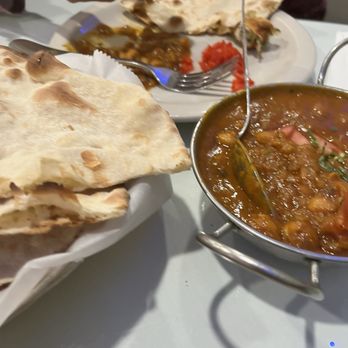 Dosa Grill - Chana Masala main dish which comes with rice. We eat with naan - Indian Near Me - Vestal, New York Dosa Grill - Chana Masala main dish which comes with rice. We eat with naan - Indian Near Me - Vestal, New York