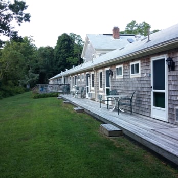 Eagle Wing Inn - Nice patio in the rear for semi-private coffee, muffins and calm. - Hotels Near Me - Eastham, Massachusetts