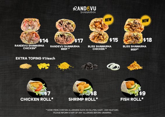 Menu photo 4 Randevu Shawarma Seattle, WA Menu photo 4 Randevu Shawarma Seattle, WA