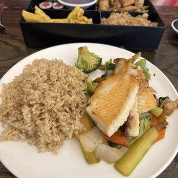 Harusaki - Bento box and hibachi tilapia - Japanese Near Me - Burlington, North Carolina