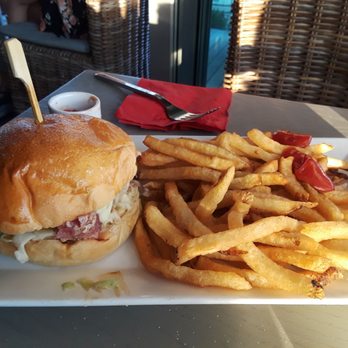 Red 36 - The tuna steak and fries... picture didn't do it justice. - Seafood Near Me - Mystic, Connecticut Red 36 - The tuna steak and fries... picture didn't do it justice. - Seafood Near Me - Mystic, Connecticut