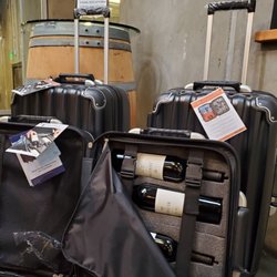 Novelty Hill Januik Winery - Be discreet - get a wine suitcase