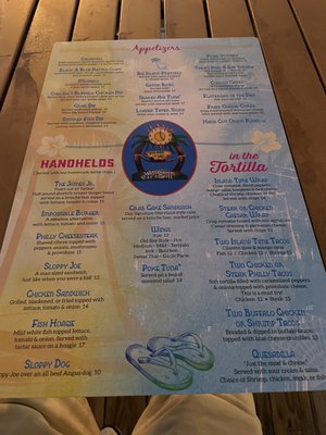 Menu photo 4 Sunset Cafe Waterfront Grill & Bar Cocoa Beach, FL