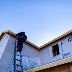 Asscher Roofing - Our high quality roofers doing some work for Habitat for Humanity!