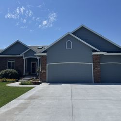 Dependable Painting & More - Finished with Sherwin Williams Emerald, 2 coats. Feels like new!