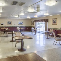 Auburn Rehabilitation & Nursing Center - View of our main Dining room, one of two.